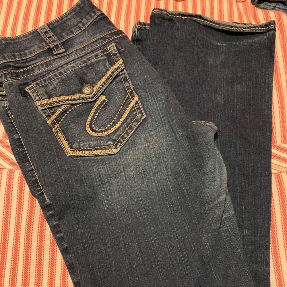 Silver Suki Slim Bootcut Jeans